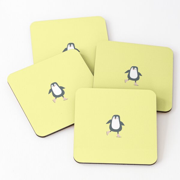 Item preview, Skating Penguin yellow designed and sold by DofinaSur.