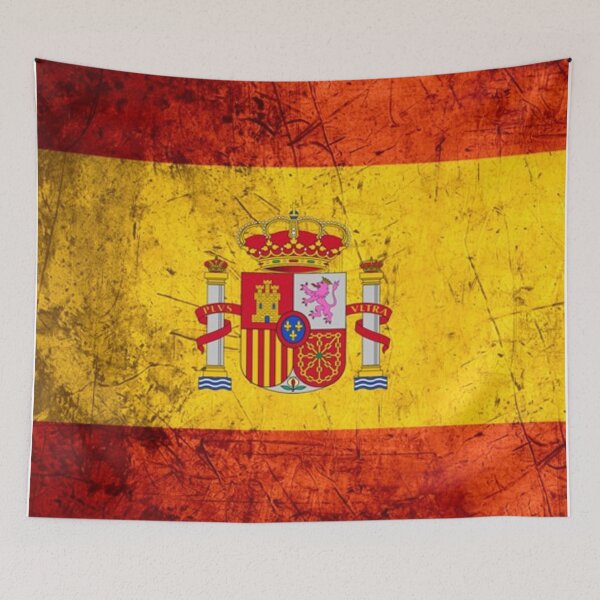 Artikelvorschau, Spanien-Flagge entworfen und verkauft von ValentinaHramov.