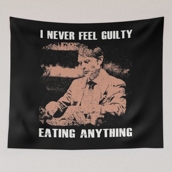 Item preview, Feasting on Fear Hannibal  - Confront Your Darkest Anxieties with Style designed and sold by ShopArtGalla.