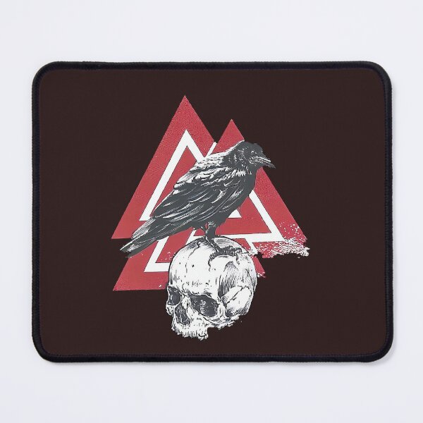 Item preview, RAVEN on the Valknut designed and sold by Mark-E-Adams.