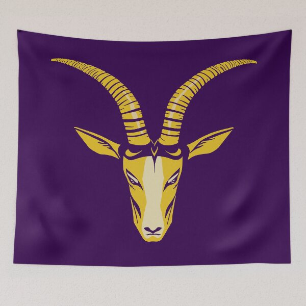 Item preview, Amalthaea, the Golden Goat - Dark Purple designed and sold by AtithasosTragos.
