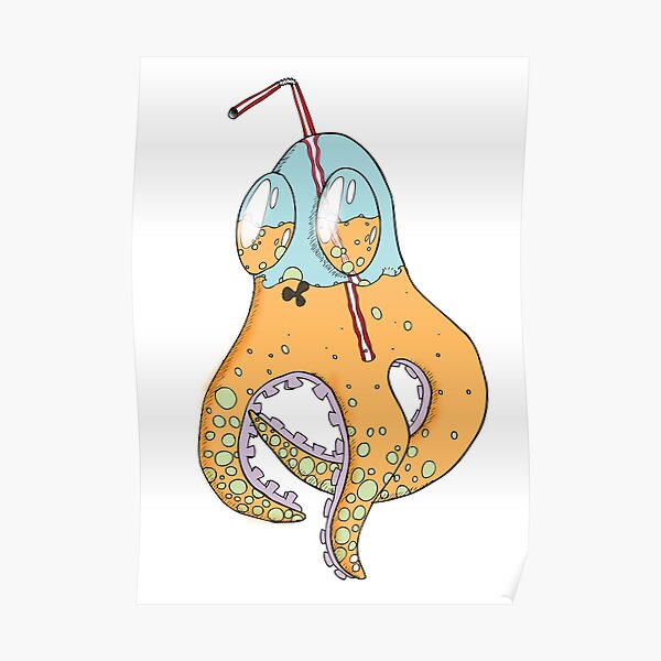 squid shake Poster