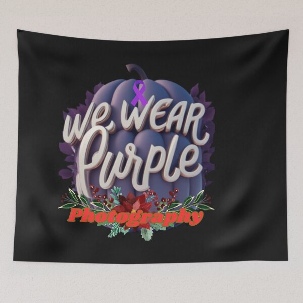 Item preview, WE WEAR PURPLE  DOMESTIC VIOLENCE AWARENESS, PHOTOGRAPHY designed and sold by carlos crane.