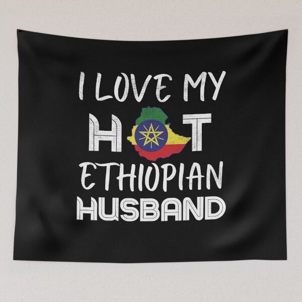 Item preview, Funny Ethiopian Husband Proud Wife designed and sold by Furahisha.