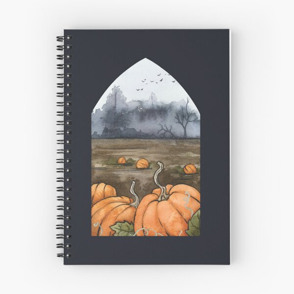 Item preview, Pumpkin patch - watercolor painting designed and sold by Ellen Wilberg.