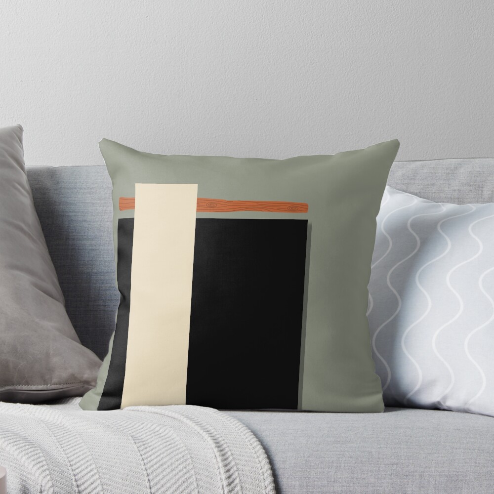 Item preview, Throw Pillow designed and sold by FunPrintCraft.