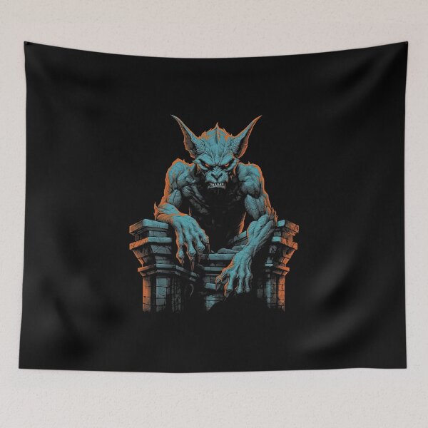 Item preview, Stone Gargoyle, Halloween designed and sold by Mythic Legends Digital.