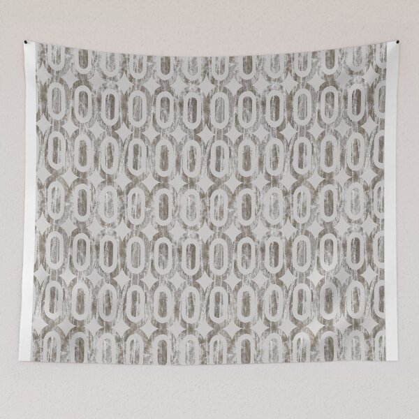 Item preview, Geometric textured ovals designed and sold by Alessandro Remo Mazzoni Remotextiles.