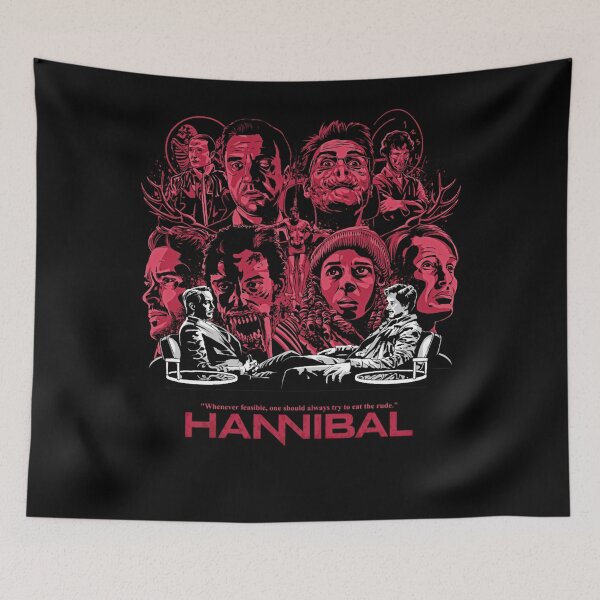Item preview, Hannibal - Eat The Rude designed and sold by ShopArtGalla.