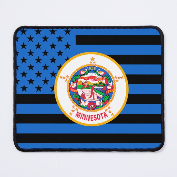 Item preview, Minnesota State Flag Graphic USA Styling designed and sold by Garaga.