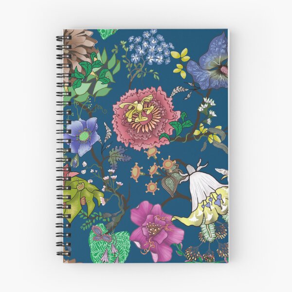 Item preview, How does your garden grow - dark blue designed and sold by FionaMearon.