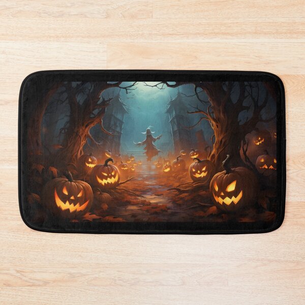 Item preview, Halloween pumpkins witch designed and sold by AI-Only Creations.