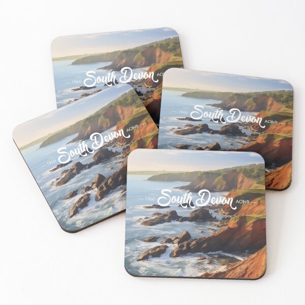 Item preview, South Devon Area of Outstanding Natural Beauty (AONB) United Kingdom - 2 - Photorealistic Digital Art | WanderUpNorthCo. designed and sold by WanderUpNorth.