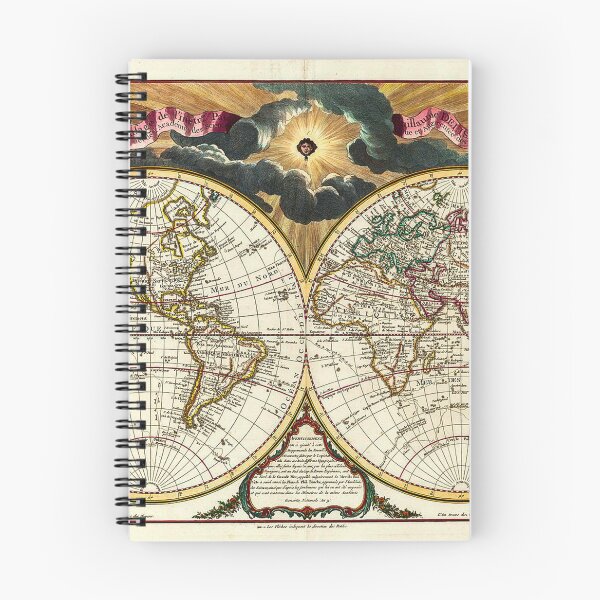 Item preview, 1801 map of the world designed and sold by Francespoppy.