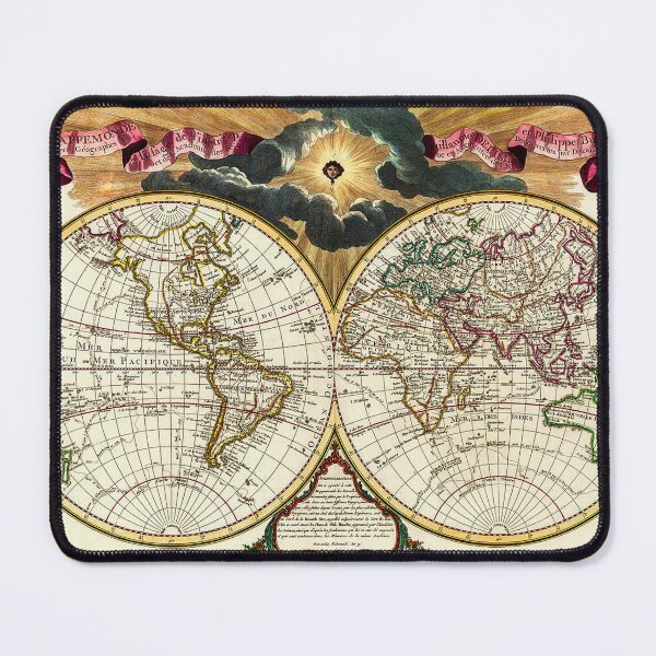 Item preview, 1801 map of the world designed and sold by Francespoppy.