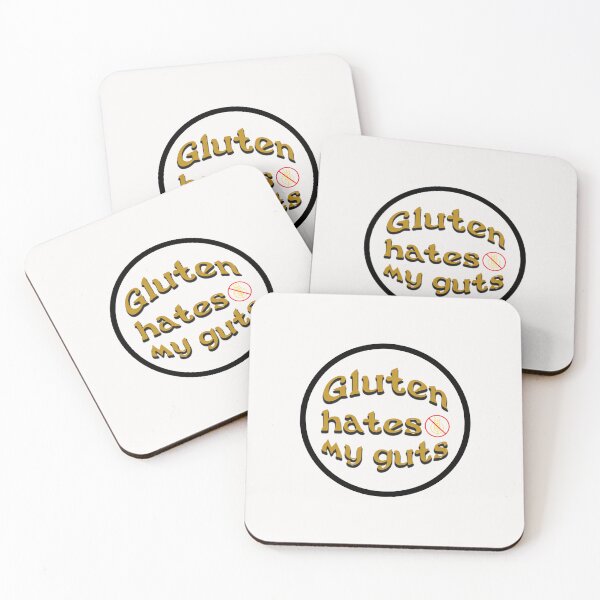 Item preview, Gluten Hates My Guts designed and sold by shawntking.