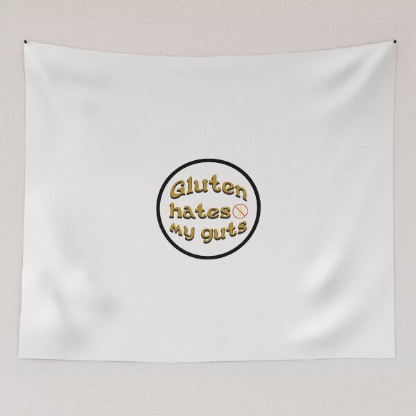 Item preview, Gluten Hates My Guts designed and sold by shawntking.