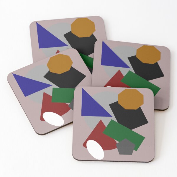 Item preview, Multicolored Geometric Shapes  designed and sold by atroffire.