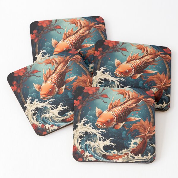 Item preview, The Grace of Koi designed and sold by NevernotmeUK.
