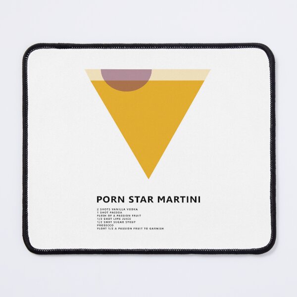 Item preview, Estrella porno Martini Cocktail Diseño moderno minimalista designed and sold by ModernAndFunky.