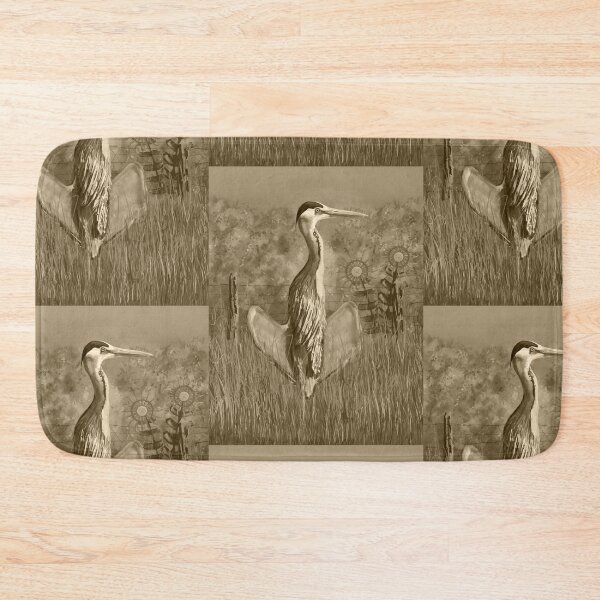 Item preview, Striking Great Blue Heron II designed and sold by VerdeDoodleDuck.