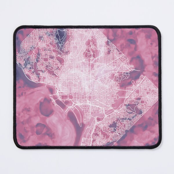 Item preview, Climate Change: Summer Heat in Washington DC in pink designed and sold by DreamingBeetle.