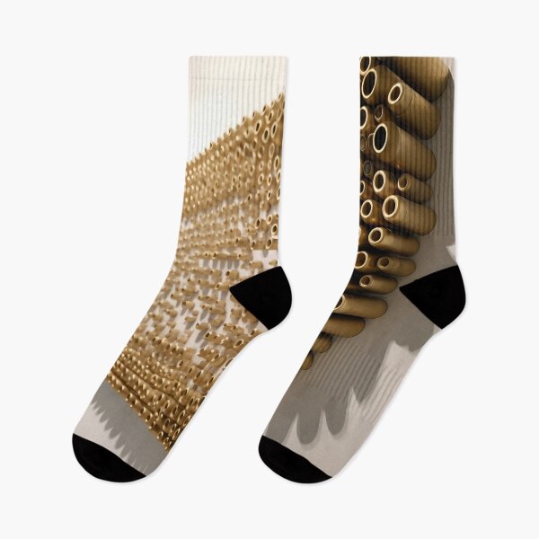 Item preview, Bullet casing gold and white digital art print designed and sold by dcrc.