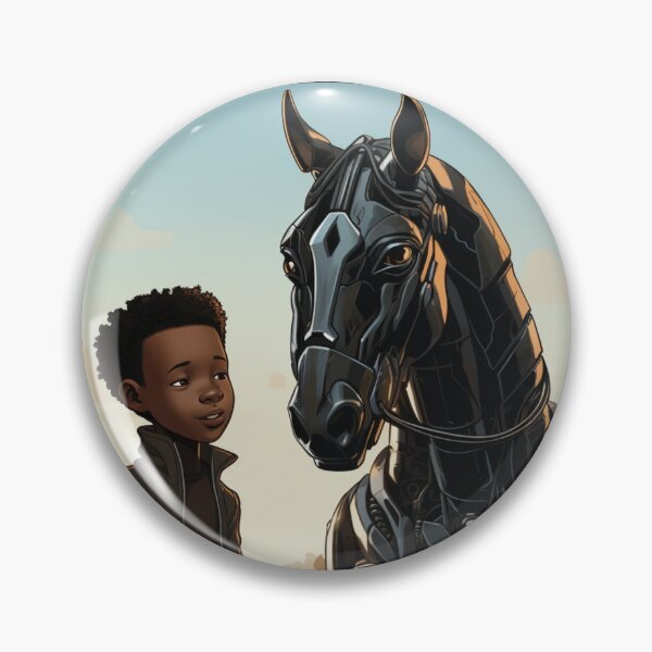 Item preview, Robotic Horse And Boy designed and sold by RTFaulkner.
