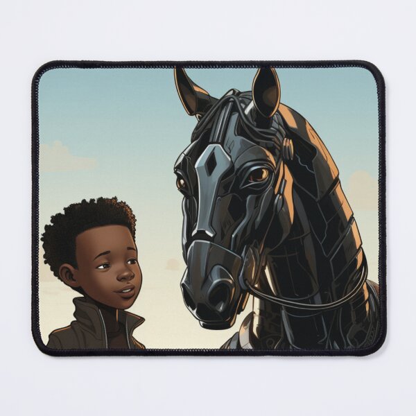 Item preview, Robotic Horse And Boy designed and sold by RTFaulkner.