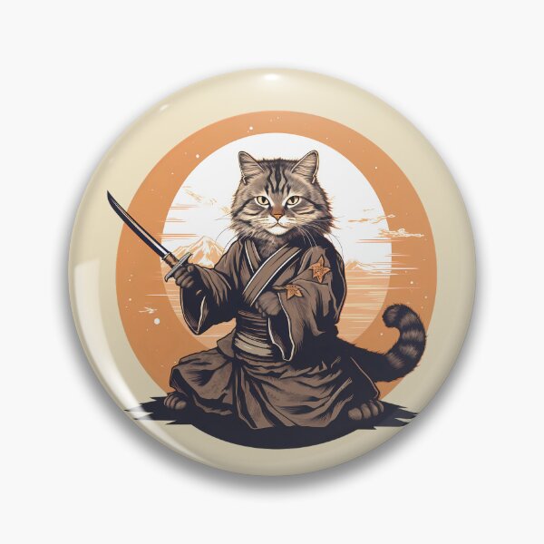 Item preview, Brown Tabby Warrior Cat designed and sold by laika-et-al.