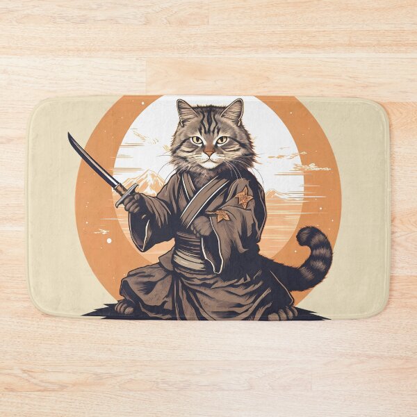Item preview, Brown Tabby Warrior Cat designed and sold by laika-et-al.