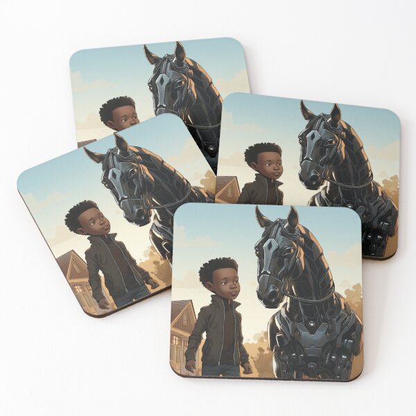 Item preview, Robotic Horse And Boy designed and sold by RTFaulkner.