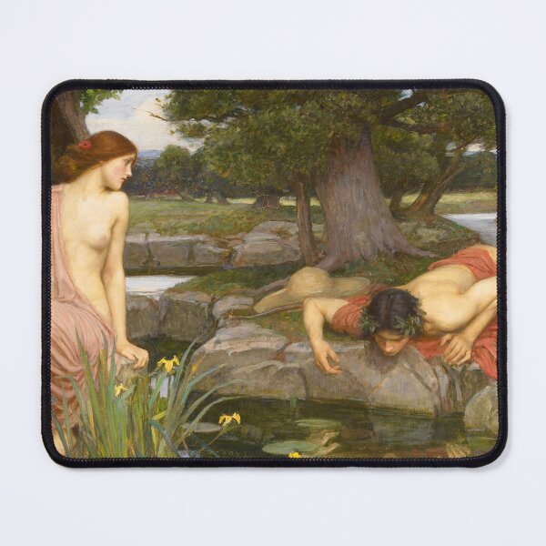 Item preview, Echo and Narcissus - Waterhouse - Ovid Metamorphoses  designed and sold by softbluehum.