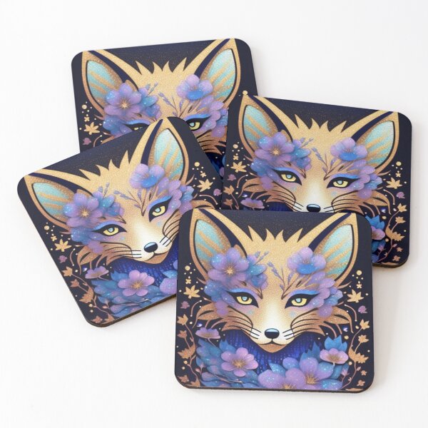 Aperçu de l'œuvre Renard floral créée et vendue par Roxburylane.