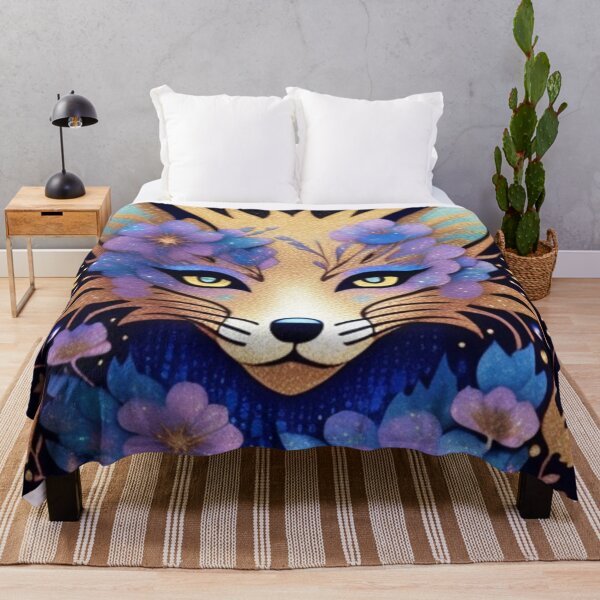 Item preview, Fox floral designed and sold by Roxburylane.
