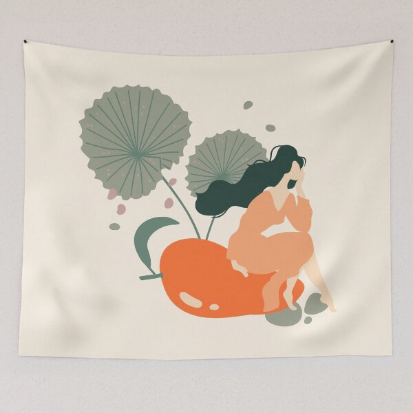 Item preview, Delicate exotic composition designed and sold by CatCoconut-Art.