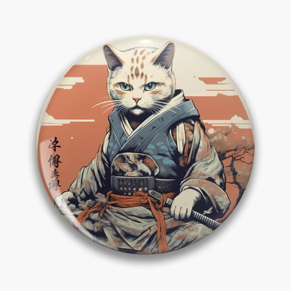 Item preview, Orange Silver Tabby Cat Warrior designed and sold by laika-et-al.