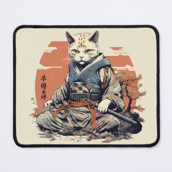 Item preview, Orange Silver Tabby Cat Warrior designed and sold by laika-et-al.