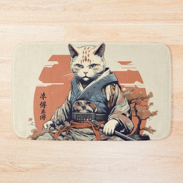 Item preview, Orange Silver Tabby Cat Warrior designed and sold by laika-et-al.