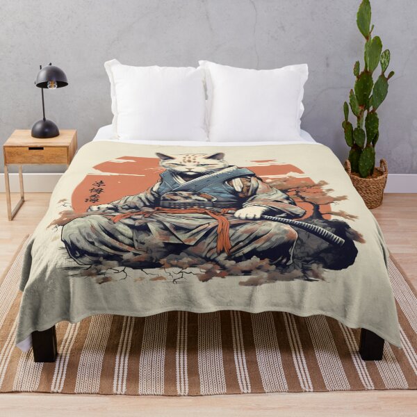 Item preview, Orange Silver Tabby Cat Warrior designed and sold by laika-et-al.