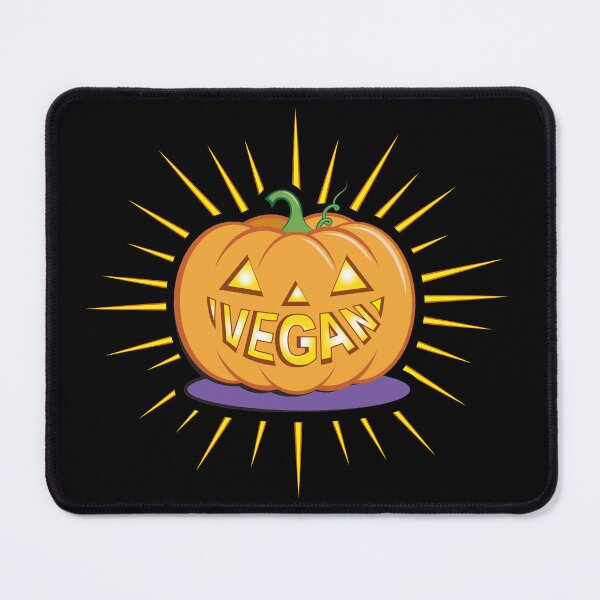 Item preview, Happy Vegan Jack-O-Lantern Halloween Pumpkin Plant Based Trick or Treat designed and sold by LaDolceVegan.