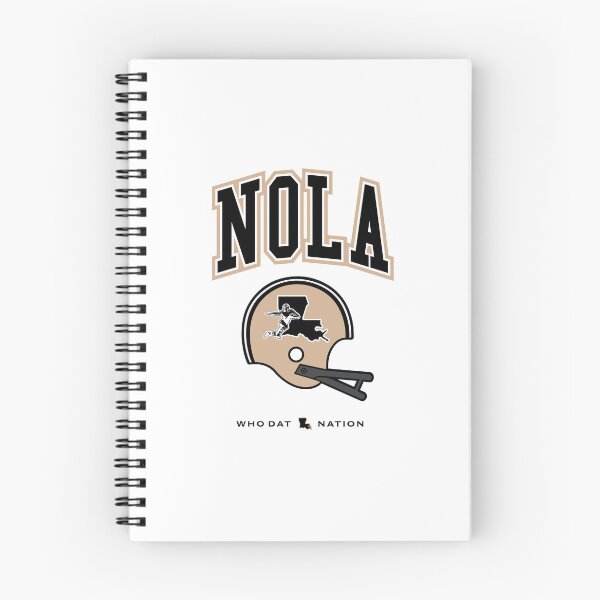 Item preview, NOLA Football Vintage Helmet Graphic designed and sold by damgoodgame.