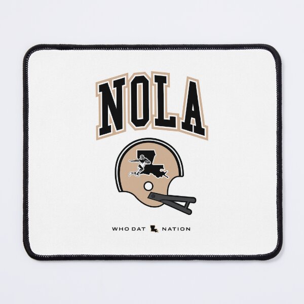 Item preview, NOLA Football Vintage Helmet Graphic designed and sold by damgoodgame.