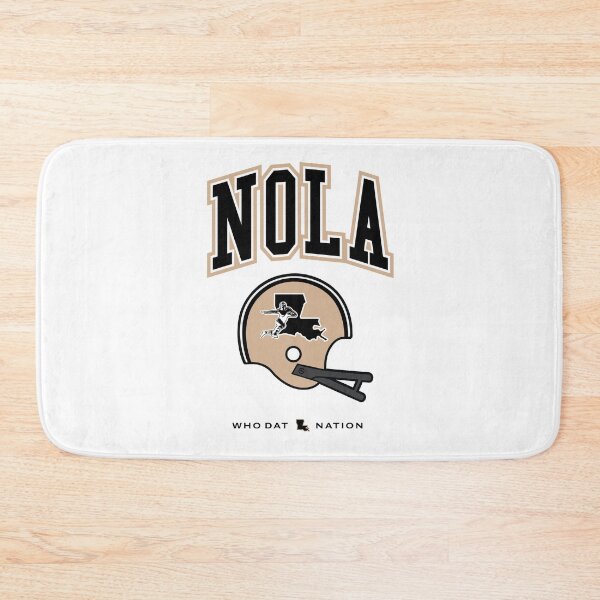 Item preview, NOLA Football Vintage Helmet Graphic designed and sold by damgoodgame.