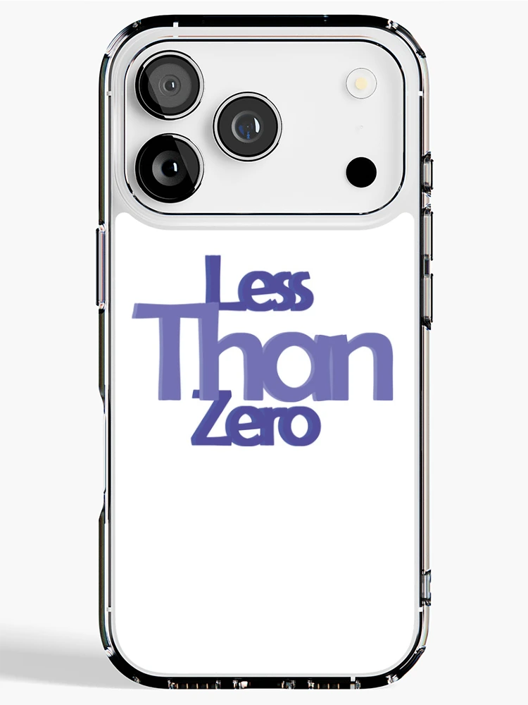 Thumbnail 1 of 5, iPhone Case, Less Than Zero designed and sold by Abeltwod _.