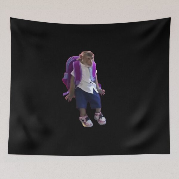 Item preview, monkey in school uniform meme  designed and sold by maries-shopz.