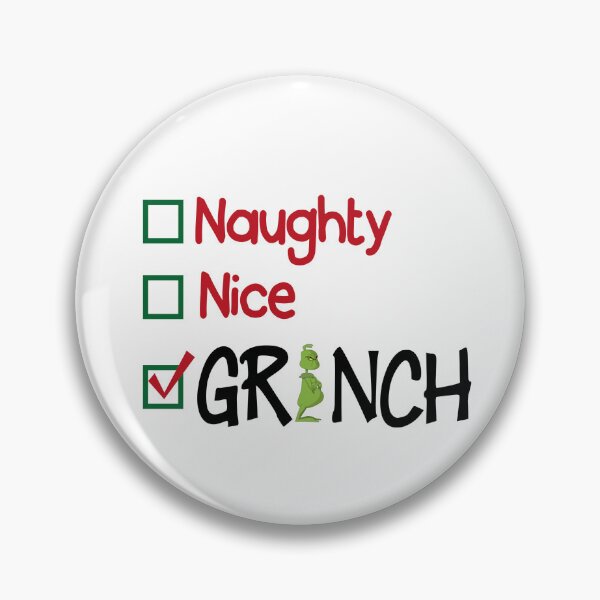 Item preview, Naughty, Nice....Grinchmas designed and sold by charlotte-print.