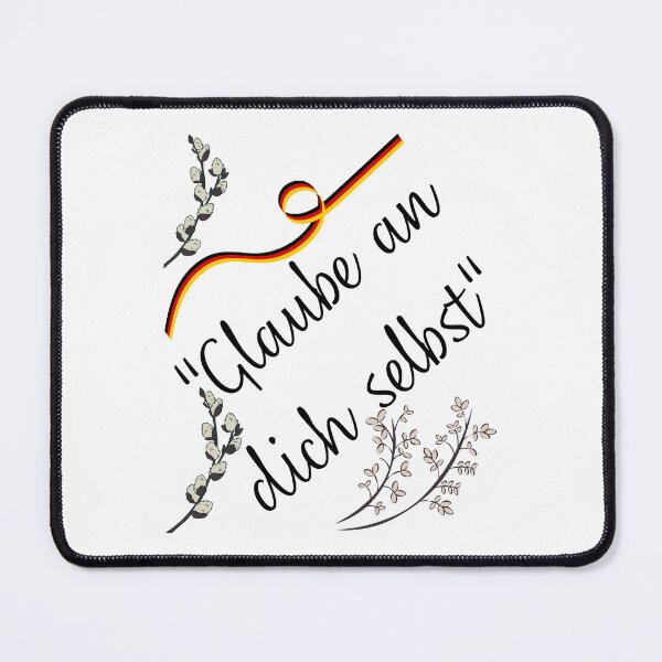 Item preview, Germany Phrases Believe in Yourself designed and sold by Tienda-Vane.