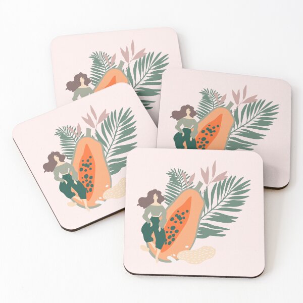 Item preview, Delicate exotic composition designed and sold by CatCoconut-Art.