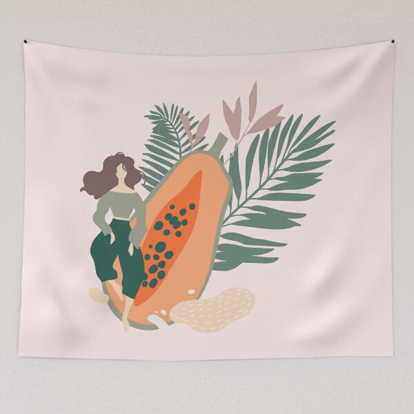 Item preview, Delicate exotic composition designed and sold by CatCoconut-Art.
